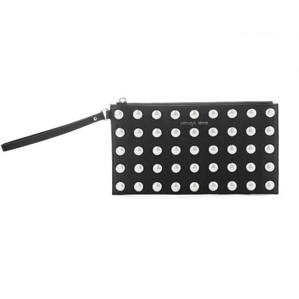 Michael Kors Brown Leather Clutch Bag