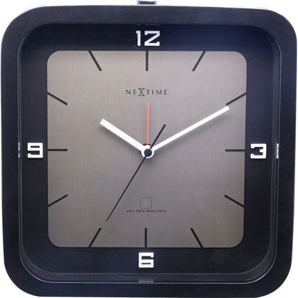 NEXTIME Black Wood Dress Watch
