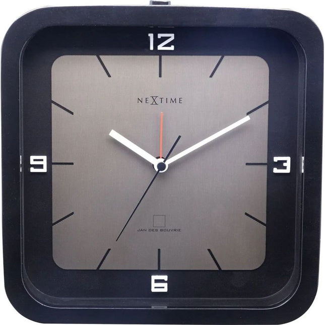 NEXTIME Black Wood Dress Watch