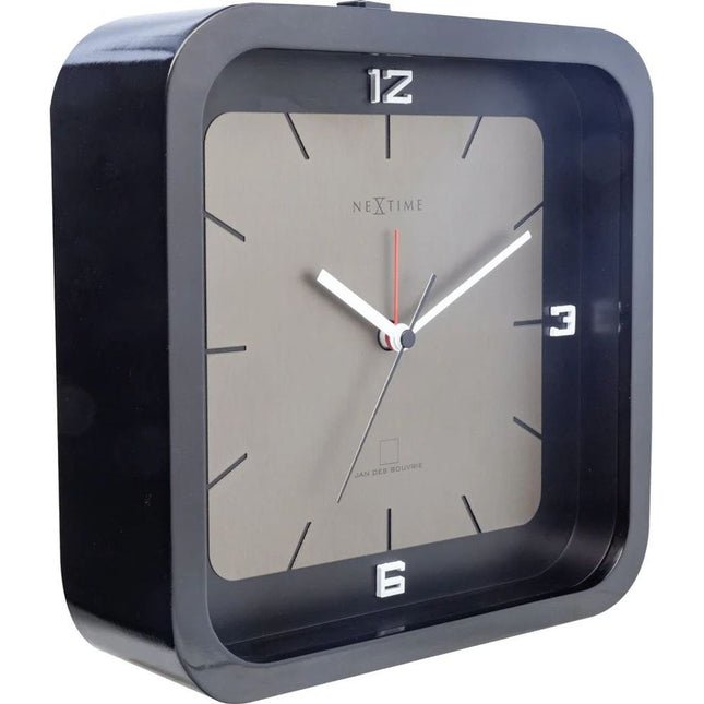 NEXTIME Black Wood Dress Watch