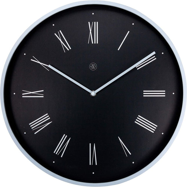 NEXTIME Black Resin Dress Watch