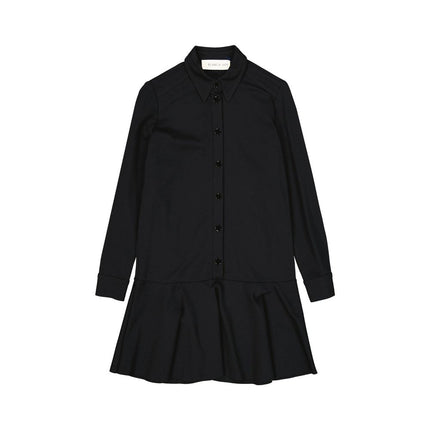 BLANCA VITA Black Elastane Casual Dress