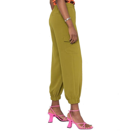 BLANCA VITA Bicolor Elastane Cargo Pants