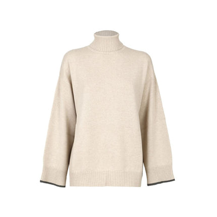 Brunello Cucinelli Beige Cashmere Sweater