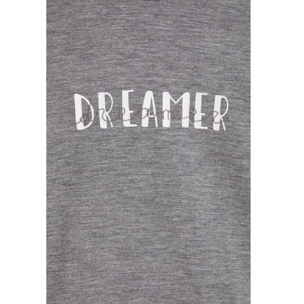 Brunello Cucinelli Gray Elastane T-Shirt