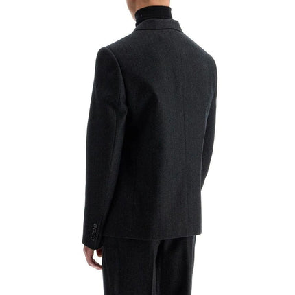 Celine Gray Wool Blazer