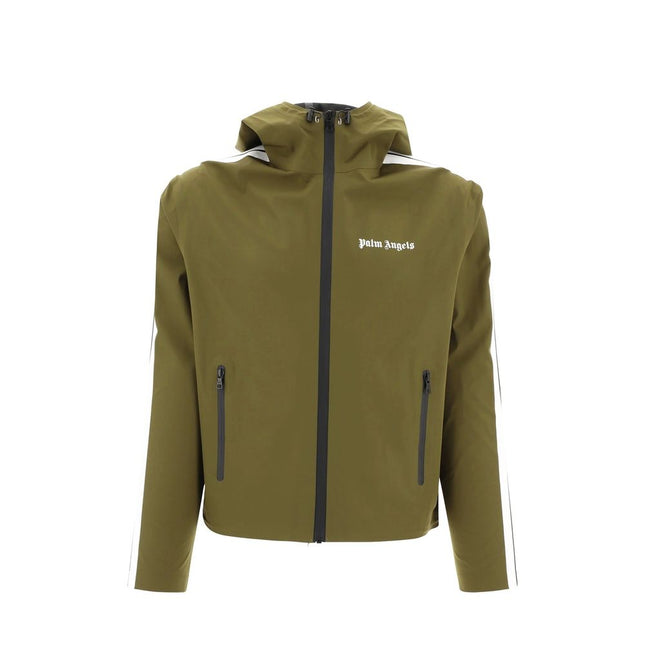Palm Angels Bicolor Polyethylene Full-Length Jacket