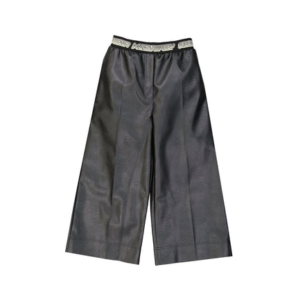 Stella McCartney Black Leather Pants