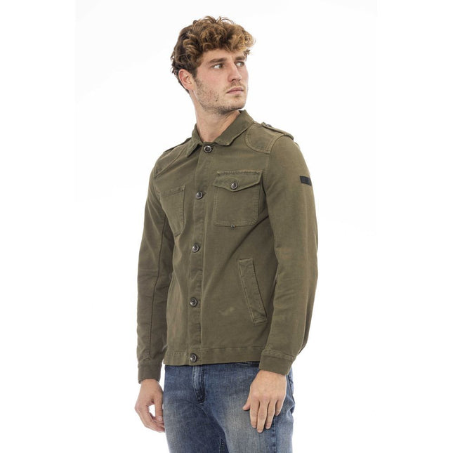 Distretto12 Bicolor Cotton Coat