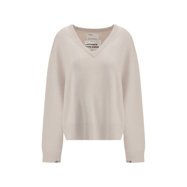 Extreme Cashmere Beige Cashmere Sweater