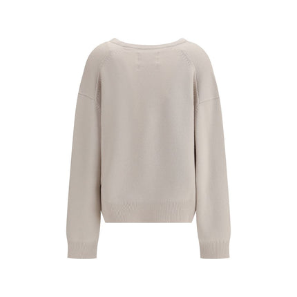 Extreme Cashmere Beige Cashmere Sweater