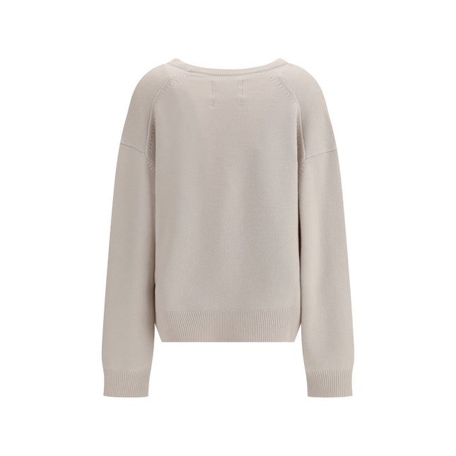 Extreme Cashmere Beige Cashmere Sweater