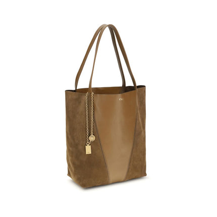 Chloé Beige Calf Leather Bos Taurus Shoulder Bag