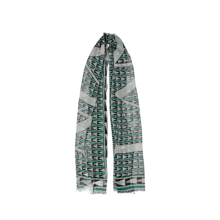 Lanvin Bicolor Wool Scarf