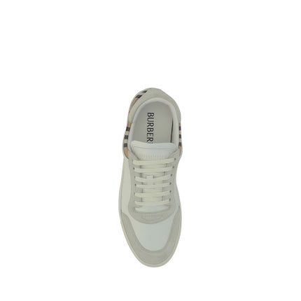 Burberry White Rubber Sneakers