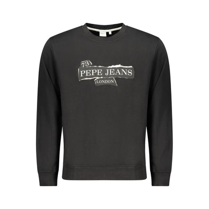 Pepe Jeans Nero Cotton Men's Sweatshirt