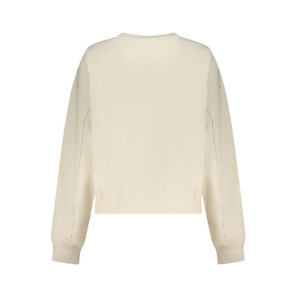Guess Jeans White Cotton Women Sweatshirt