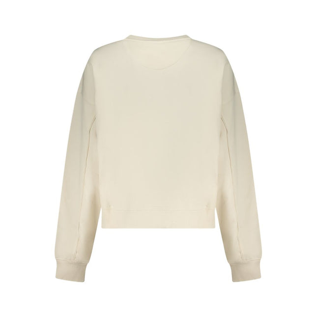 Guess Jeans White Cotton Women Sweatshirt