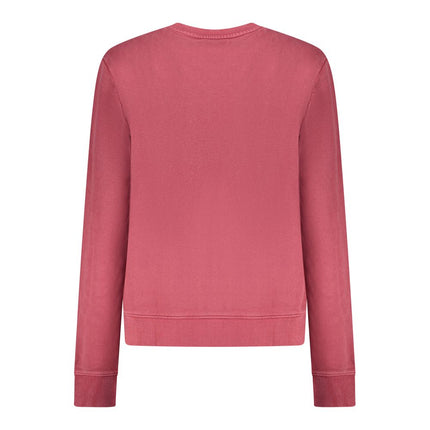 Guess Jeans Red Cotton Women Sweatshirt