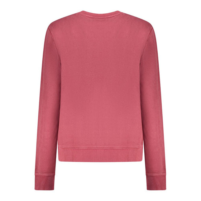 Guess Jeans Red Cotton Women Sweatshirt