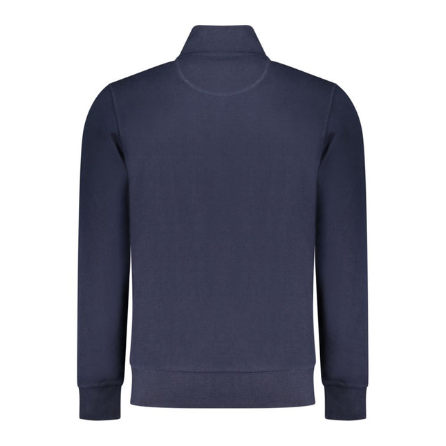 North Sails Blue Cotton Men Sweatshirt