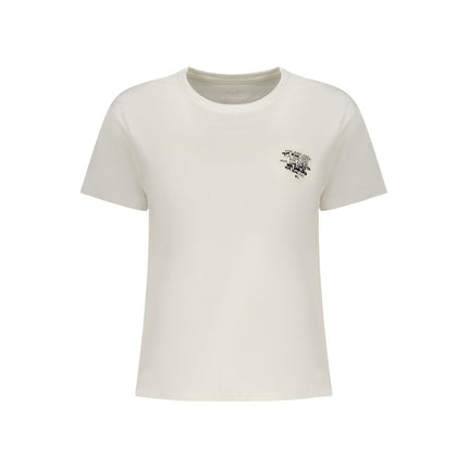 Pepe Jeans White Cotton Women T-Shirt