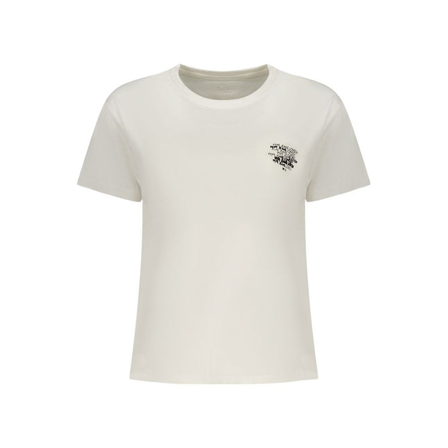 Pepe Jeans White Cotton Women T-Shirt