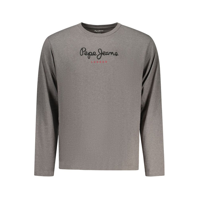 Pepe Jeans Grigio Cotton Men T-Shirt