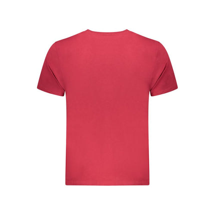 Pepe Jeans Rosso Cotton Men T-Shirt