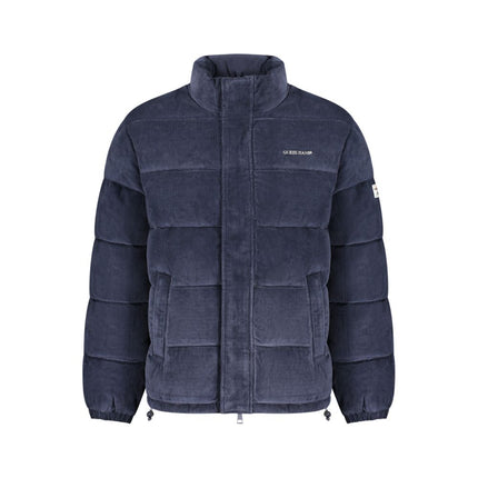 Guess Jeans Blue Polyester Men's Jacket