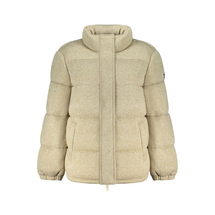 Guess Jeans Beige Polyester Women's Jacket