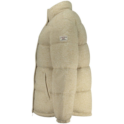 Guess Jeans Beige Polyester Women's Jacket