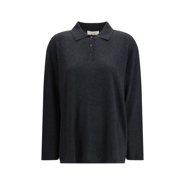Lisa Yang Gray Cotton Sweatshirt