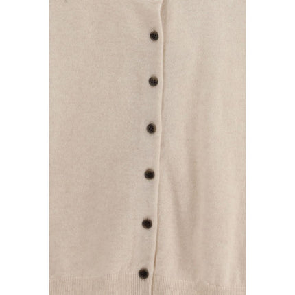 Lisa Yang Beige Cashmere Cardigan