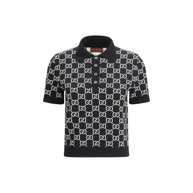Gucci Black Wool Oves Aries Dress Shirt