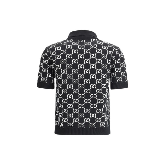 Gucci Black Wool Oves Aries Dress Shirt