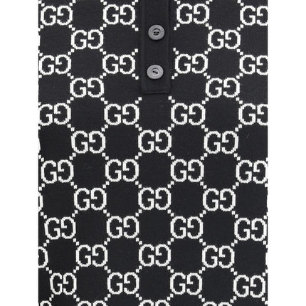 Gucci Black Wool Oves Aries Dress Shirt