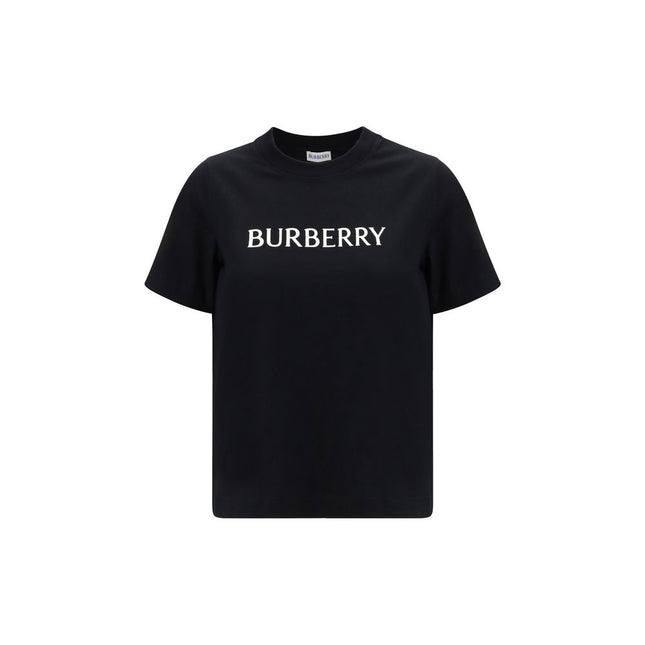 Burberry Black Cotton T-Shirt