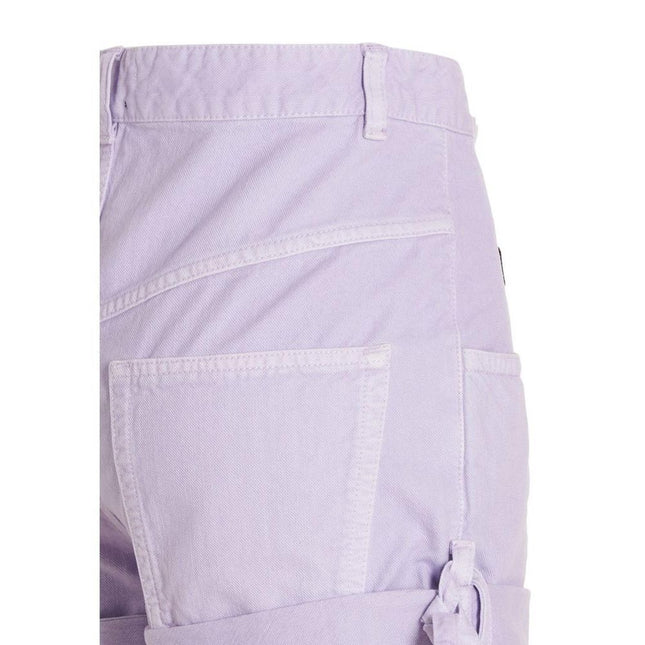 Isabel Marant Purple Cotton Shorts
