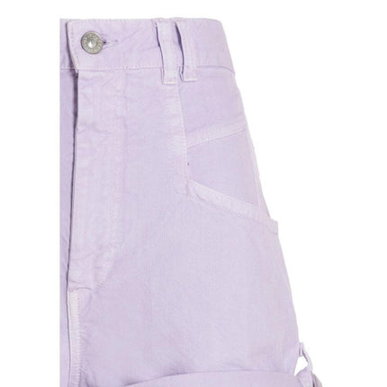 Isabel Marant Purple Cotton Shorts