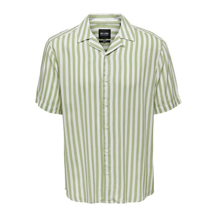 Only & Sons Bicolor Cotton Pattern Shirt