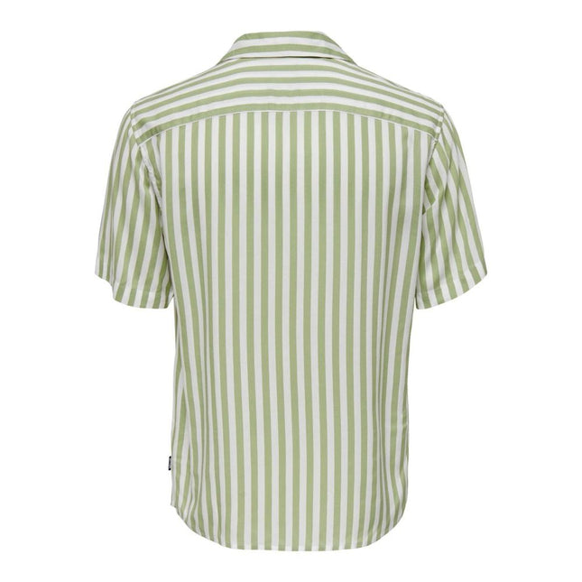 Only & Sons Bicolor Cotton Pattern Shirt