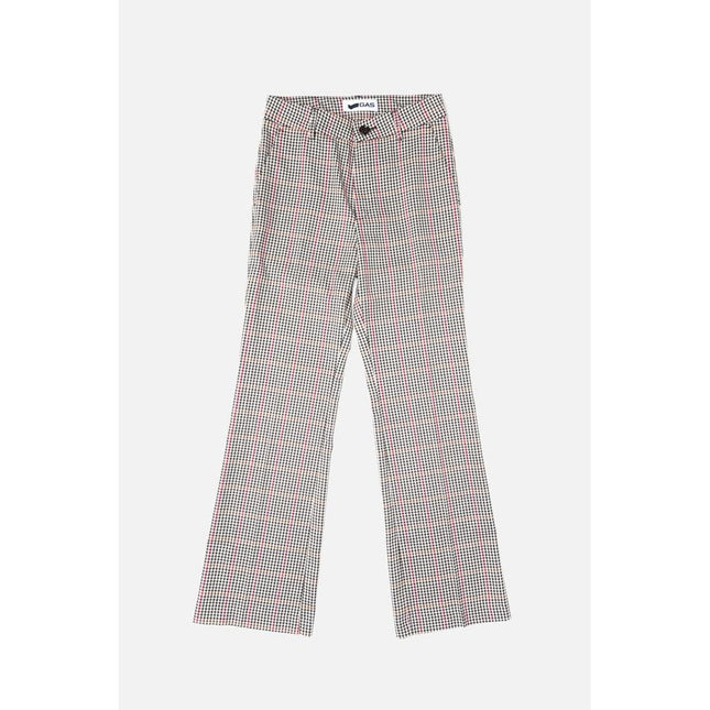 Gas Black Polyester Pants