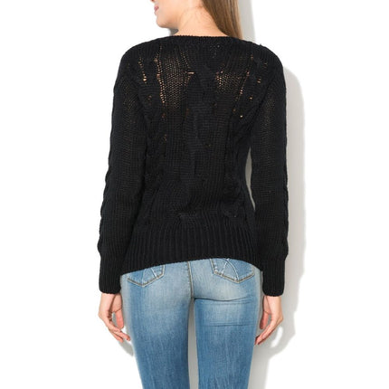 Gas Black Wool Sweatshirt