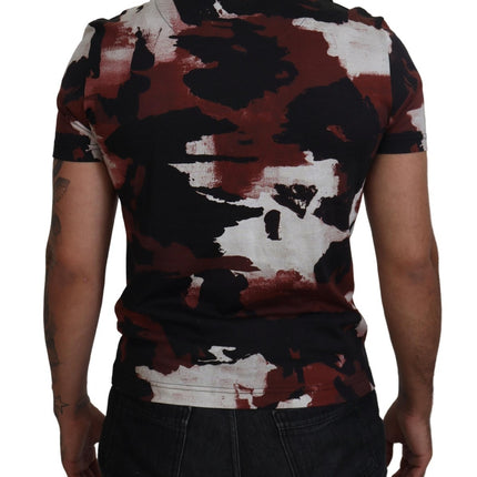 Dolce & Gabbana Multicolor Tie Dye Cotton Crew Neck T-shirt