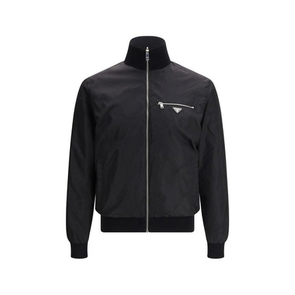 Prada Black Wool Oves Aries Jacket