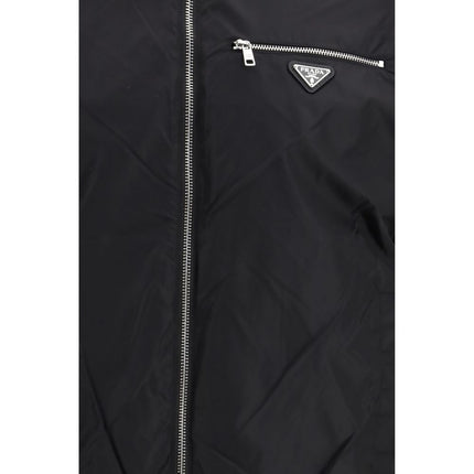 Prada Black Wool Oves Aries Jacket