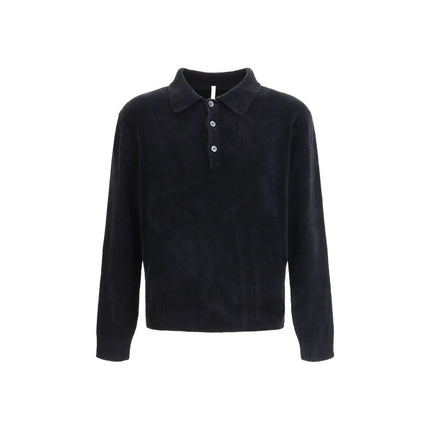 Sunflower Black Cotton Polo Shirt