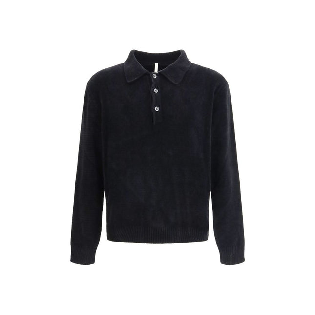 Sunflower Black Cotton Polo Shirt