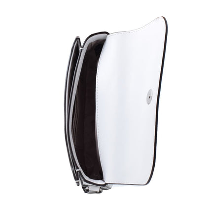 Michael Kors White Leather Crossbody Bag